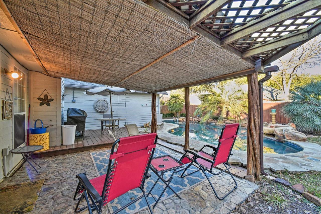 Peaceful San Antonio Oasis With Private Pool And Grill Villa Dış mekan fotoğraf