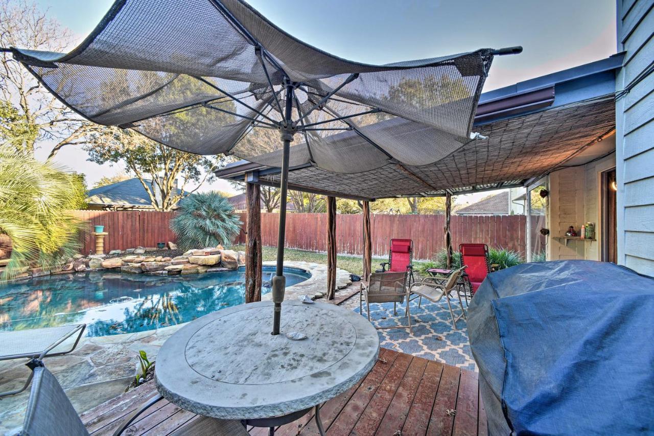 Peaceful San Antonio Oasis With Private Pool And Grill Villa Dış mekan fotoğraf